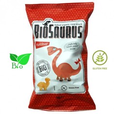 Γαριδάκι Δεινόσαυρος με κέτσαπ 50g bio HEALTH TRADE