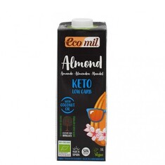 Ρόφημα Αμυγδάλου Keto(low carb) X/Z 1L (ECOMIL) - Βιολογικό Health Trade