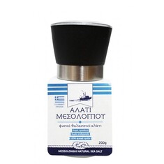 Αλάτι Μεσολογγίου Χονδρό σε Mύλο 200gr HealthTrade