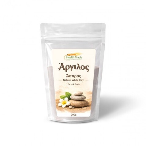 Άργιλος λευκός σε σκόνη 200gr Health Trade