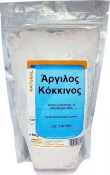 Κόκκινος Άργιλος Σκόνη 1000γρ