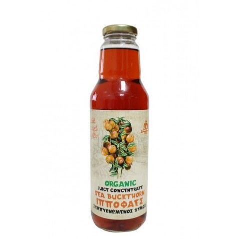 Συμπυκνωμένος Χυμός Ιπποφαούς 750ml - Βιολογικός Health Trade