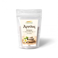 Άργιλος λευκός σε σκόνη 200gr Health Trade
