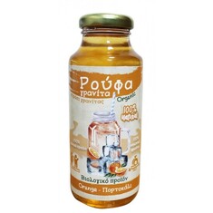 Σιρόπι Για Γρανίτα Πορτοκάλι 250ml - Βιολογικό  Health Trade