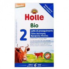 Γάλα 2ης βρεφικής ηλικίας με βάση το αγελαδινό γάλα Νο2 από 6 μηνών, 600g - Βιολογικό Health Trade
