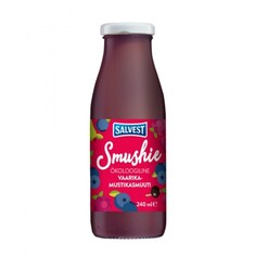 Smoothie με Blueberry & Raspberry 240ml - Βιολογικό Health Trade