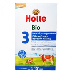 Γάλα 2ης βρεφικής ηλικίας με βάση το αγελαδινό γάλα Νο3 από 10 μηνών, 600g - Βιολογικό Health Trade