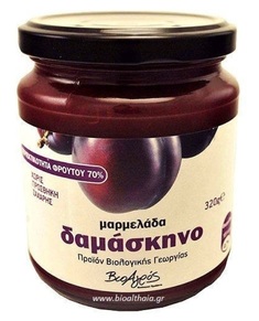 Μαρμελάδα δαμάσκηνο χ/ζ χ/γ bio 320γρ Βιοαγρός