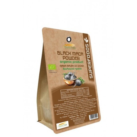 Black Maca Powder 100gr - Βιολογικό Health Trade