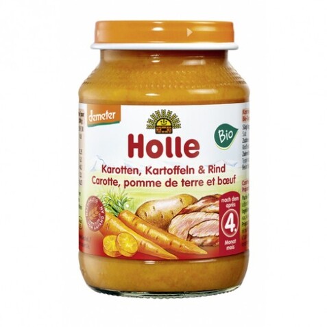 Μοσχαράκι με Καρότα και πατάτες σε βάζο 190gr - Βιολογικό Health Trade