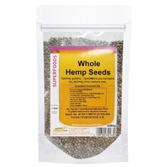 Hemp Seeds (Σπόροι Κάνναβης) Ολόκληροι 250gr Health Trade
