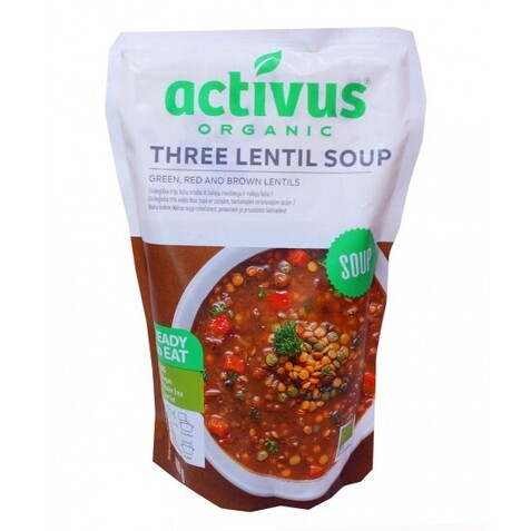 Σουπα Τριχρωμης Φακης Bio 400gr Activus