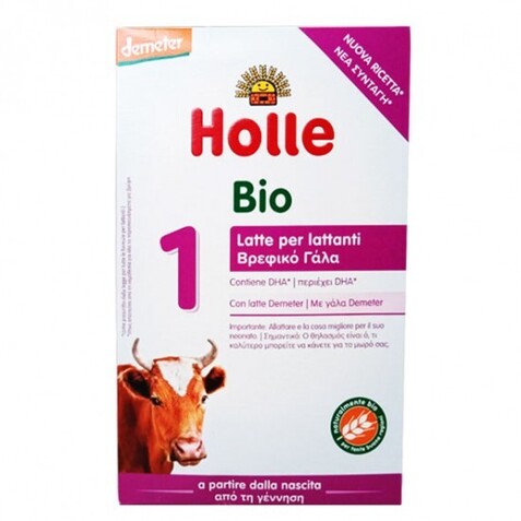 Βρεφικό γάλα Νο1 με βάση το αγελαδινό γάλα από 0 έως 6 μηνών, 400g - Βιολογικό Health Trade