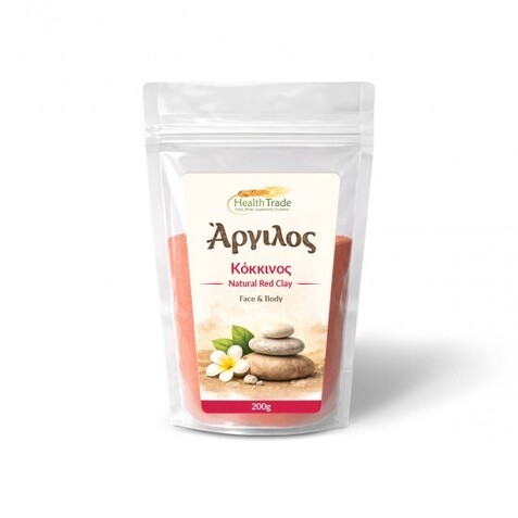 Άργιλος κόκκινος σκόνη 200gr Health Trade