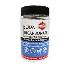 Σόδα Bicarbonate, Χωρίς Αλουμίνιο 300g + 300g ΔΩΡΟ