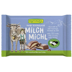 ΣΟΚΟΛΑΤΑ ΓΑΛΑΚΤΟΣ MILCH MICHL ΤΕΤΡΑΓΩΝΗ ΒΙΟ Rapunzel 100g