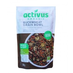 Γευμα φαγοπυρο με μανιταρια&καροτα Bio 250gr Activus