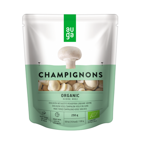 Μανιτάρια Champignon Ολόκληρα σε Νερό 250g