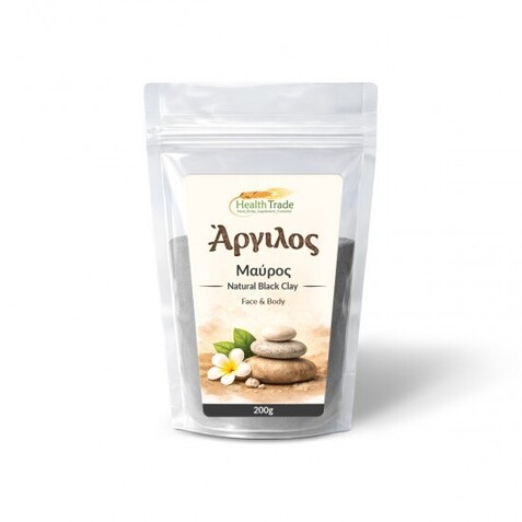 Άργιλος μαύρος σε σκόνη 200gr Health Trade