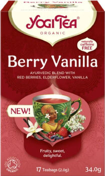 YOGI TEA BERRY VANILLA ΒΙΟ 34g