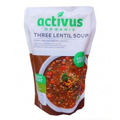 Σουπα Τριχρωμης Φακης Bio 400gr Activus