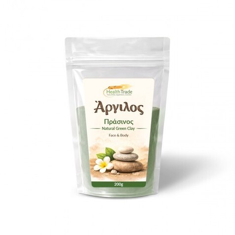 Άργιλος πράσινος σε σκόνη 200gr Health Trade