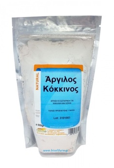 Κόκκινος άργιλος 500γρ Health trade