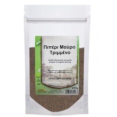 Πιπέρι μαύρο τριμμένο bio 30γρ HealthTrade