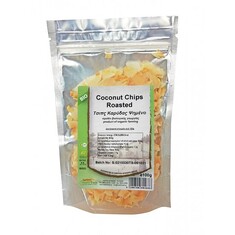 Τσίπς Καρύδας ( Coconut chips Roasted) bio 100γρ Health Trade