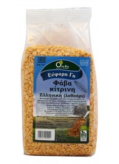 Φάβα κίτρινη (λαθούρι) bio 500γρ ΟΛΑ ΒΙΟ